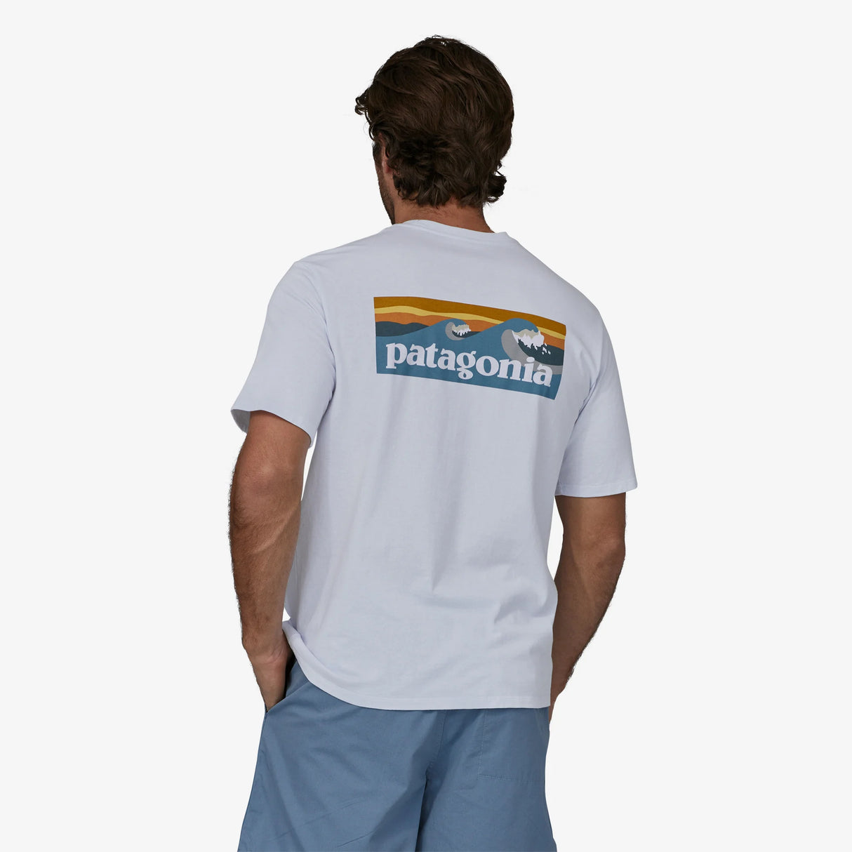 Polera Hombre Boardshort Logo Pocket Responsibili-Tee® Patagonia
