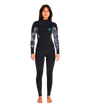 Traje De Surf Bahia Front Zip 4/3 Gris Mujer O'Neill