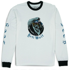 Polera Yeti Wolf Niño Stcy Blanco