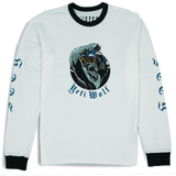 Polera Yeti Wolf Niño Stcy Blanco