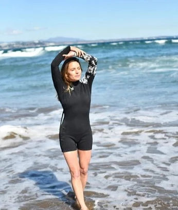 Bodysurf Mujer Negro 2024 Sirenas