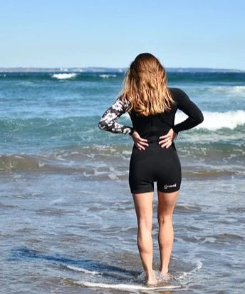 Bodysurf Mujer Negro 2024 Sirenas