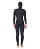 Traje de Surf Hyper Fire Hooded 5/4 Negro Mujer Oneill