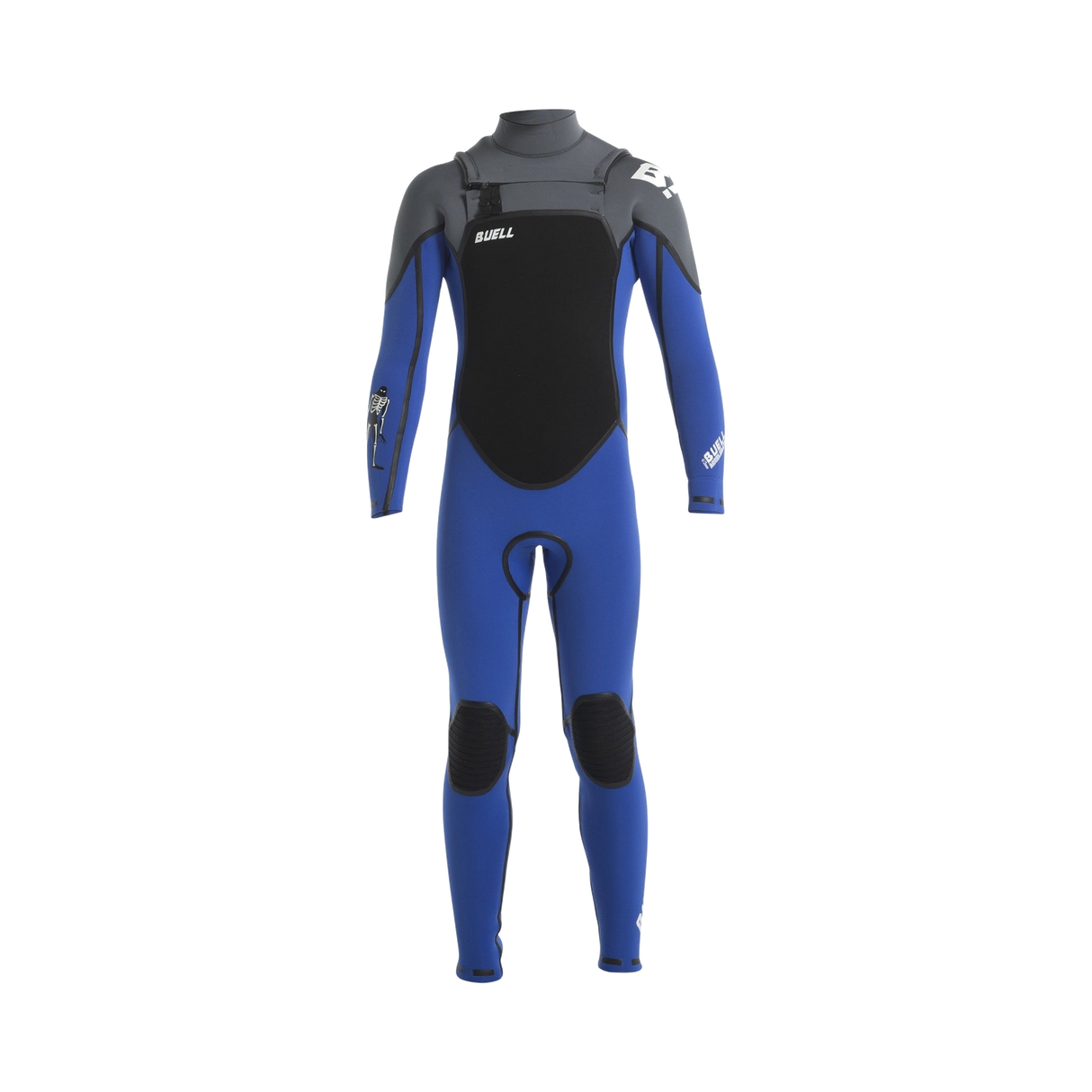 Traje de Surf Niño Buell RB1 Accelerator Azul 4/3mm