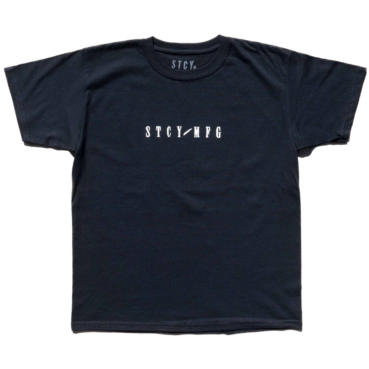 Polera Bleacher Tee Niño Stcy Negro