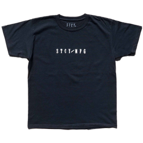 Polera Bleacher Tee Niño Stcy Negro