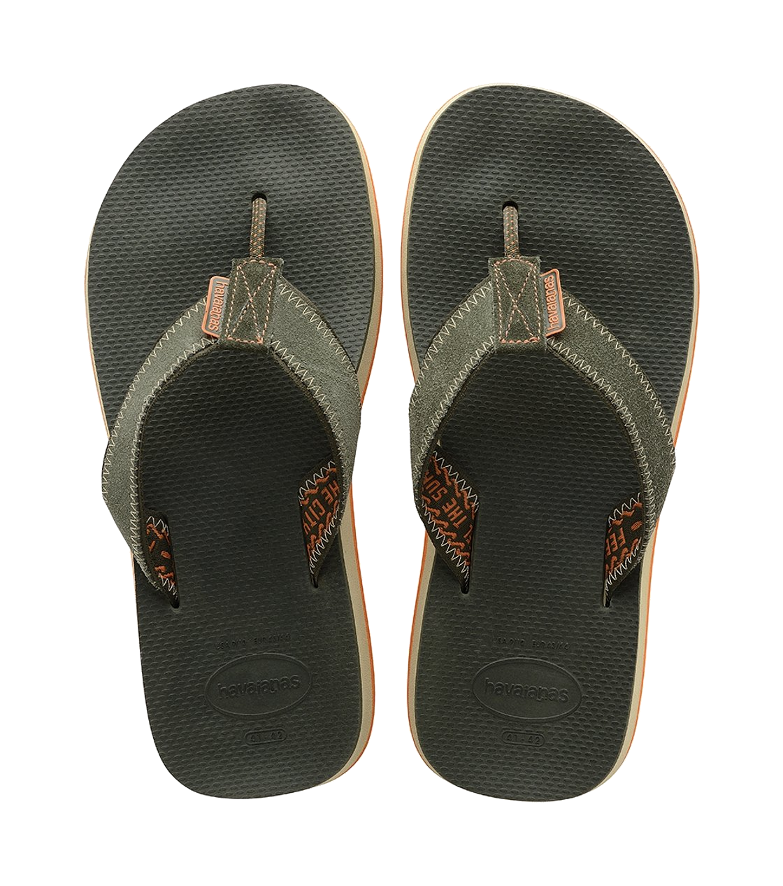 Sandalias Havaianas New Urban Fusion Verde Oscuro