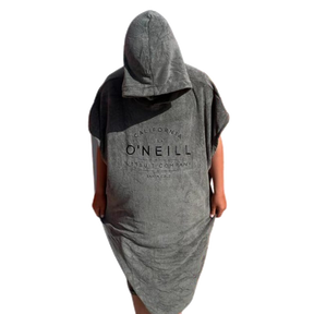 Poncho Toalla Micro Fibra Niño O'Neill Gris