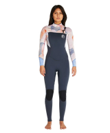 Traje De Surf Bahia Front Zip 4/3 Naranjo Mujer O'Neill