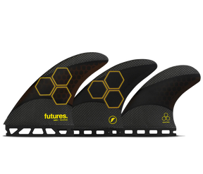 Quillas AM2 Techflex 5-Fin Futures Fins 2023