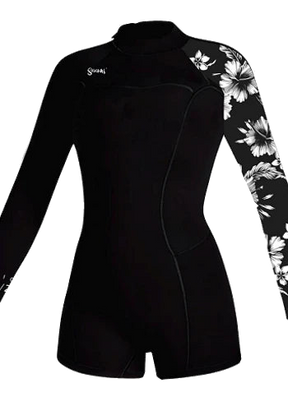 Bodysurf Mujer Negro 2024 Sirenas