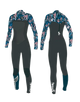 Traje De Surf Coral 4/3 Mujer Sirenas