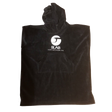 Poncho Toalla Negro Niño Slab Surf