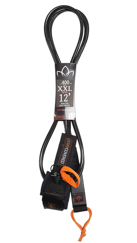Leash 12'0 XXL 400 Quick Release Big Wave StayCovered