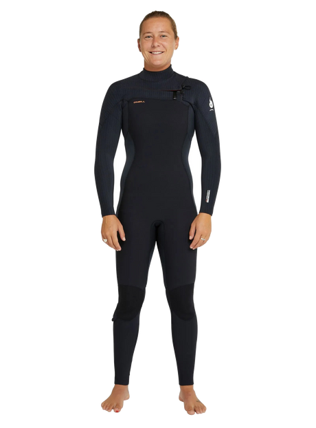 Traje de Surf Hyperfreak Fire 4/3 Negro Mujer Oneill