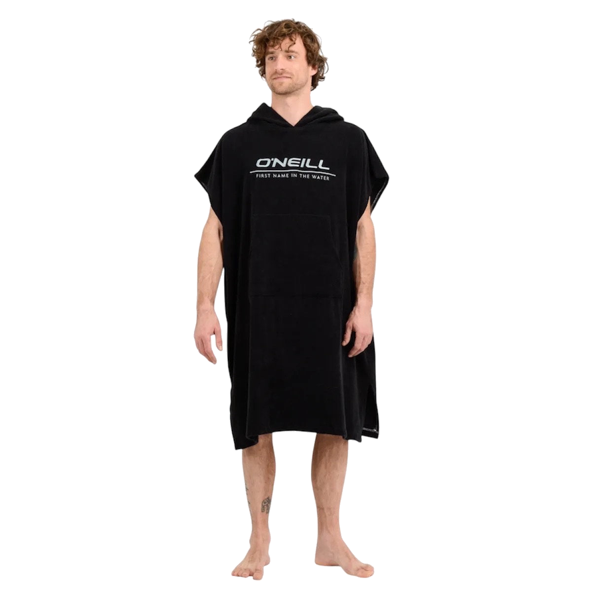 Poncho Toalla Adulto Negro O'Neill