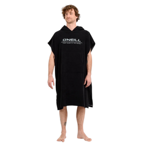 Poncho Toalla Adulto Negro O'Neill