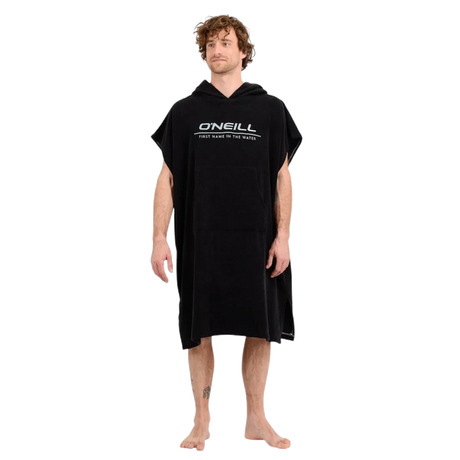 Poncho Toalla Adulto Negro O'Neill