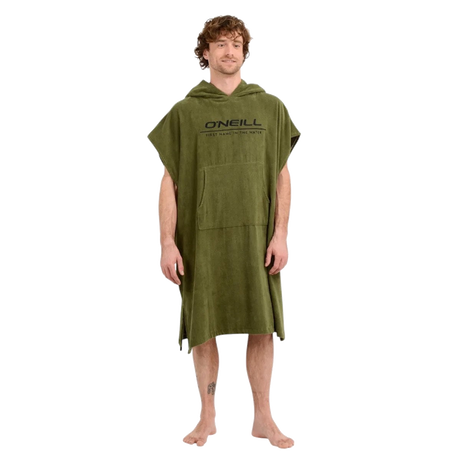 Poncho Toalla Adulto Verde O'Neill