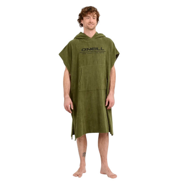 Poncho Toalla Adulto Verde O'Neill