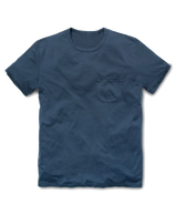Polera Sojourn Pocket Tee Indigo Outerknown