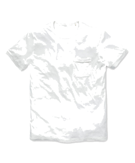 Polera Sojourn Pocket Tee Salt Outerknown