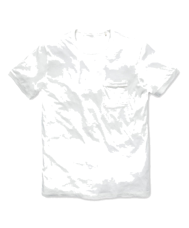 Polera Sojourn Pocket Tee Salt Outerknown