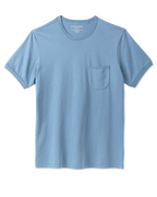 Polera Sojourn Pocket Tee French Blue Outerknown