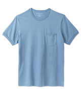 Polera Sojourn Pocket Tee French Blue Outerknown