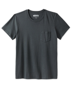 Polera Groovy Pocket Tee True Black Outerknown