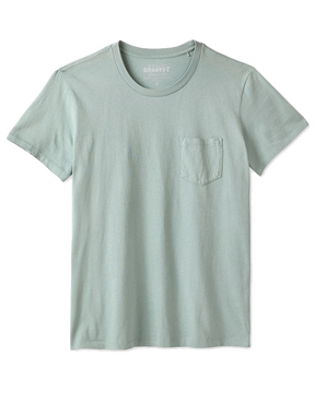 Polera Groovy Pocket Tee Basil Outerknown