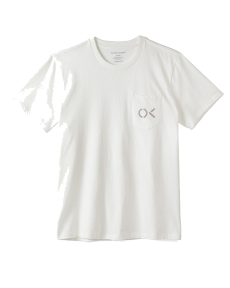 Polera Ok Stencil Pocket Salt Outerknown