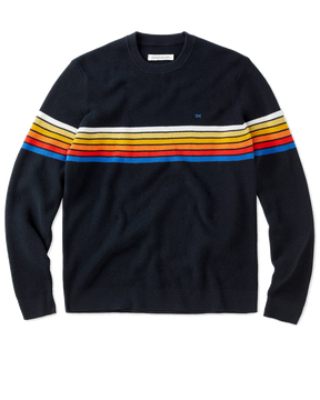 Chaleco Nostalgic Sweater Black Rainbow Outerknown