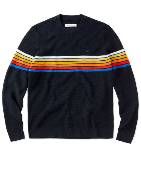 Chaleco Nostalgic Sweater Black Rainbow Outerknown