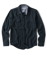 Camisa Blanket Shirt Pitch Black Outerknown