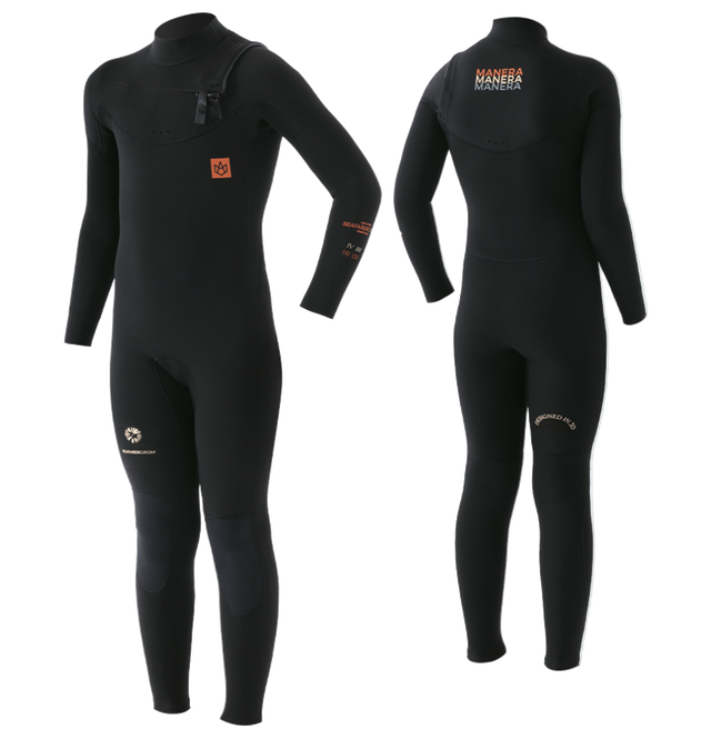 Traje Neopreno Grom Seafarer 4/3mm Front Zip Manera