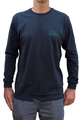 Polera Manga Larga Negra Punta de Lobos