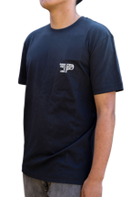 Polera Manga Corta Negra Punta de Lobos