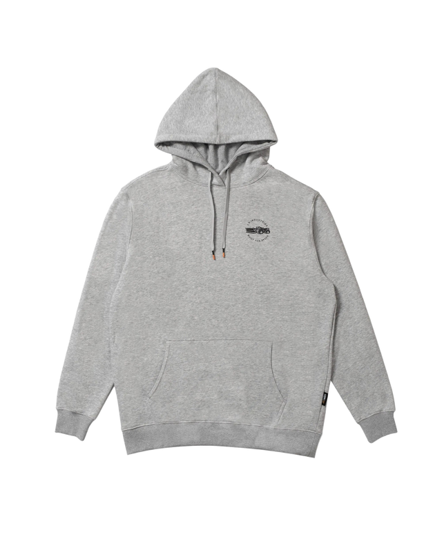 Polerón Baron BFS Hoodie Grey Marle JS Industries