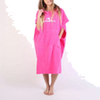 Poncho Toalla Mujer Fucsia O'Neill