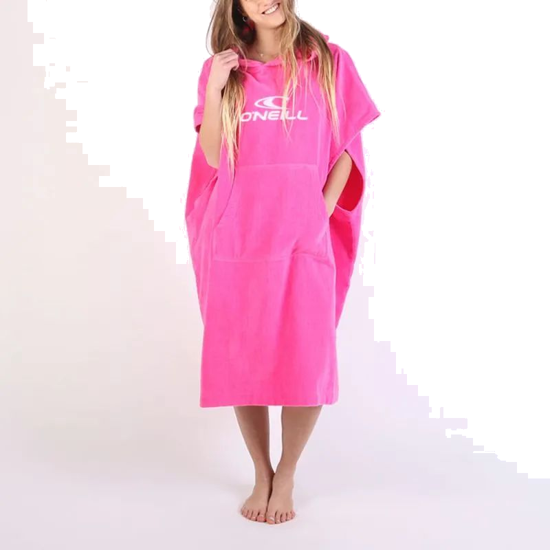 Poncho Toalla Mujer Fucsia O'Neill