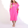 Poncho Toalla Mujer Fucsia O'Neill