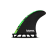 Quillas JJF Grom HC Thruster - Black/Green Futures