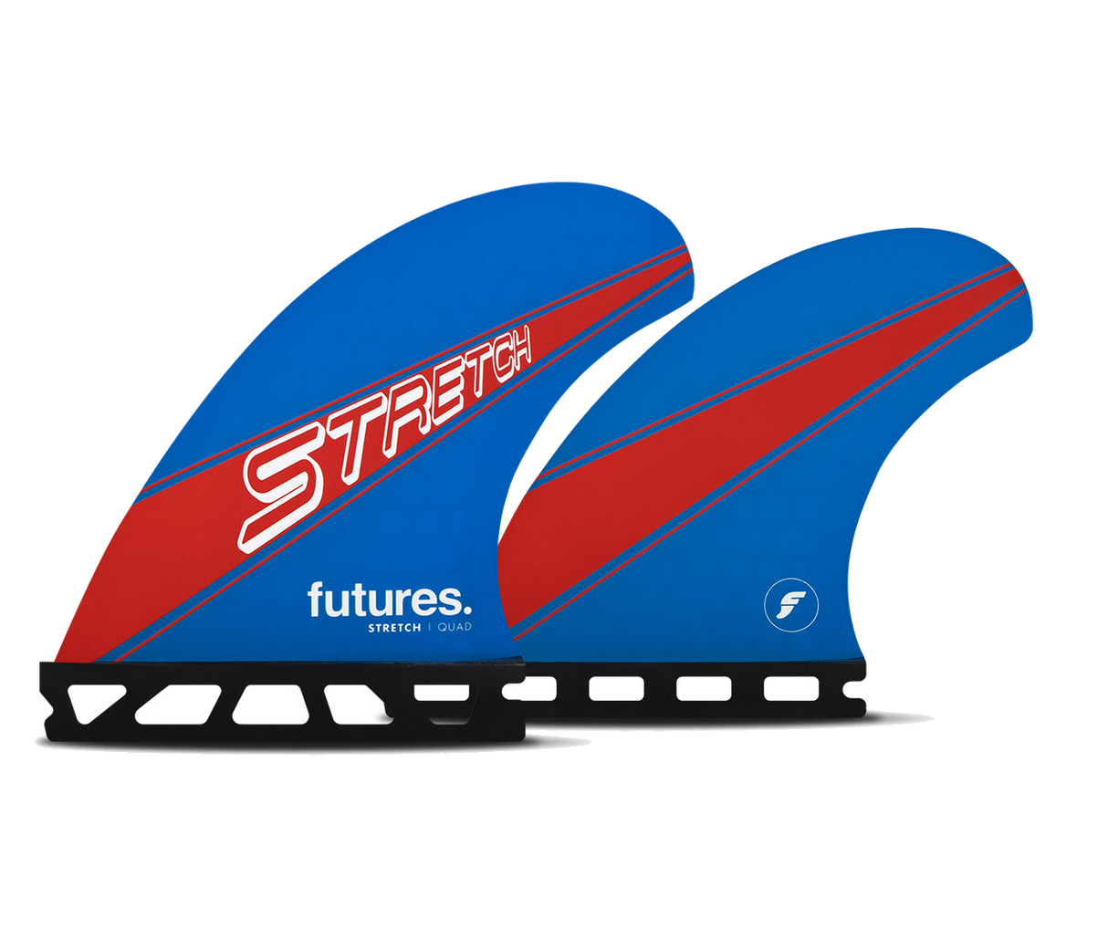 Quillas Stretch ST-1 HC Quad - Blue/Red Futures