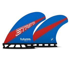 Quillas Stretch ST-1 HC Quad - Blue/Red Futures