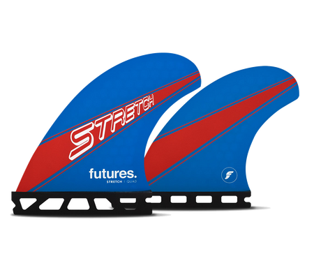 Quillas Stretch ST-1 HC Quad - Blue/Red Futures