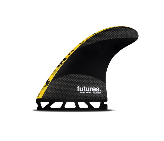 Quillas JJF Medium Techflex Thruster - Digi Yellow Futures
