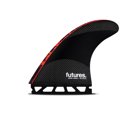 Quillas JJF Large Techflex Thruster - Digi Red Futures