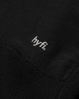 JS Hyfi Zip Up Polar Fleece Black