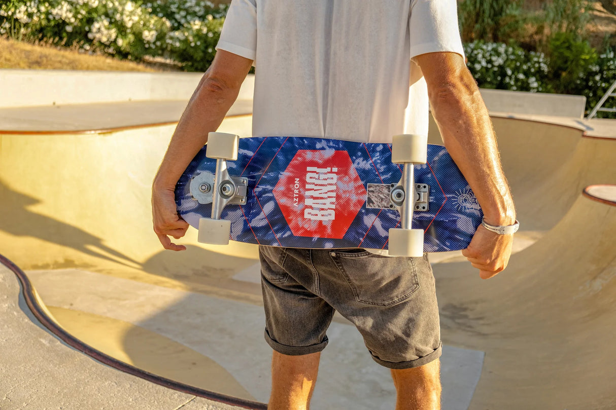 Surfskate Aztron Bang 29" Compacto con ATOMIC Truck
